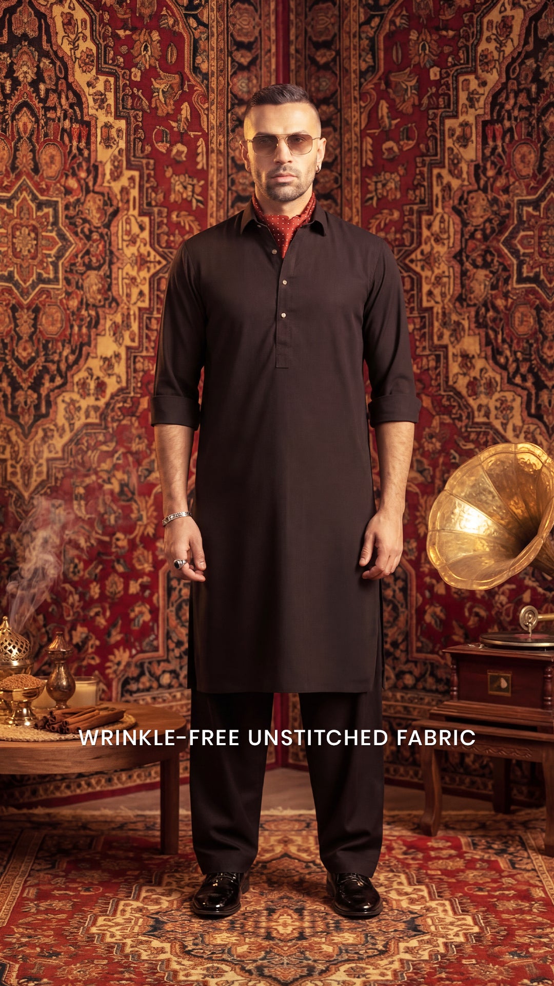 TOYOBO FINISH WASH & WEAR - BLACK